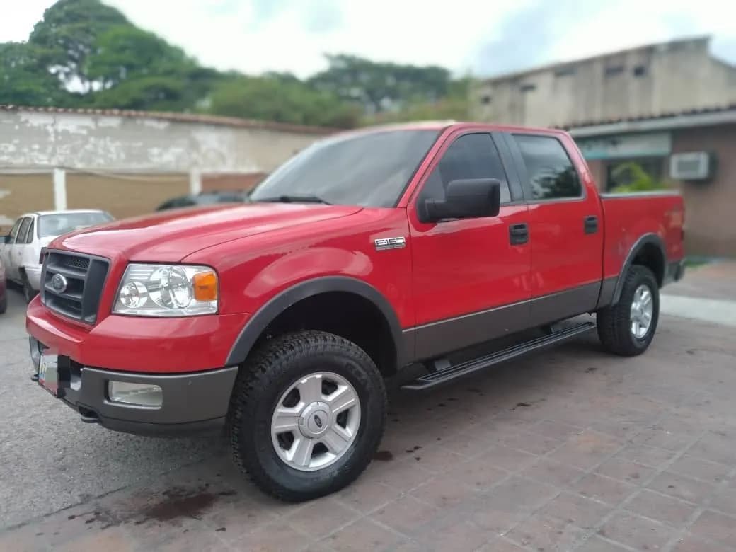 Ford F-150 4x4 Automática 2005 Rojo