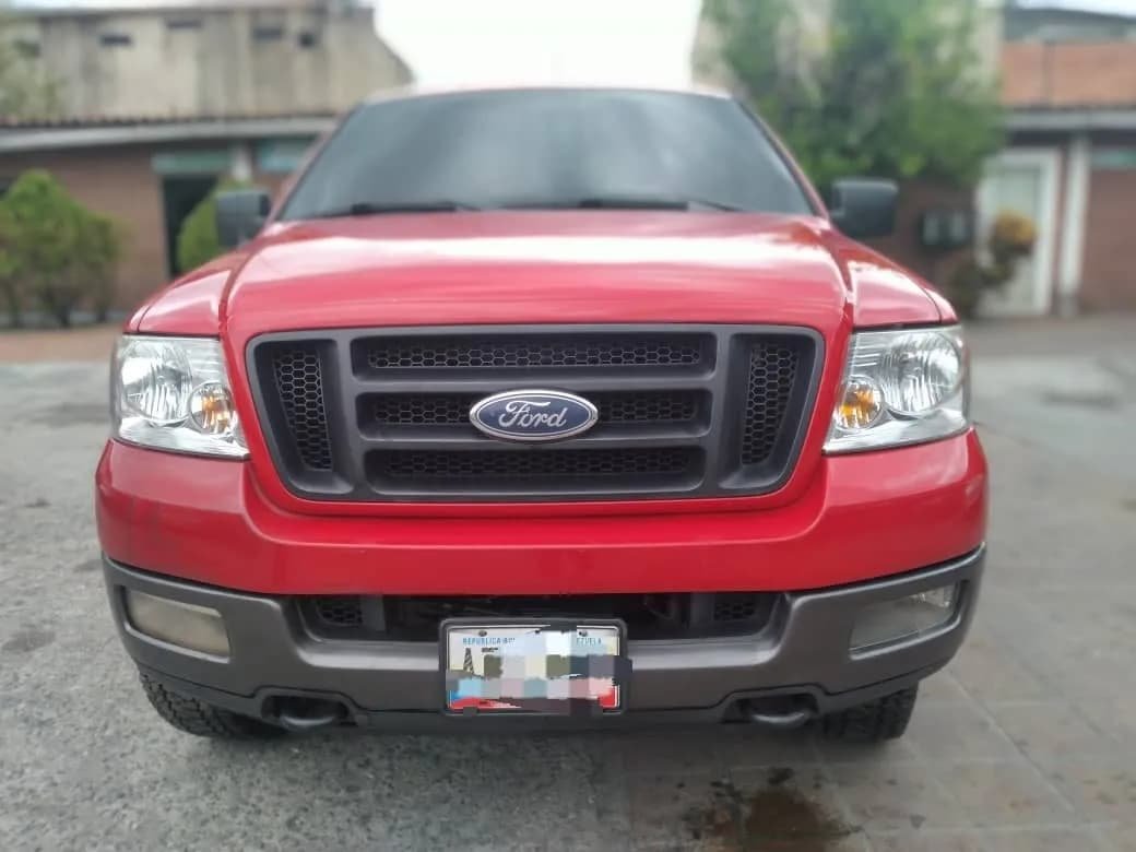 Ford F-150 4x4 Automática 2005 Rojo