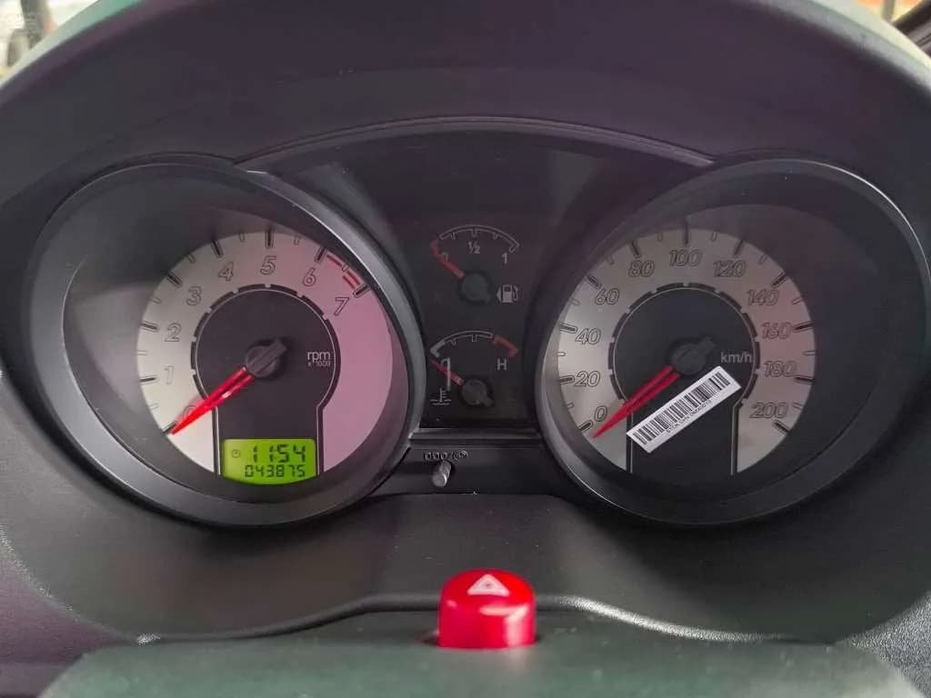Ford Fiesta Max 2009 Rojo