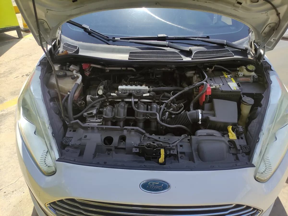 Ford Fiesta Titanium 2014 Blanco