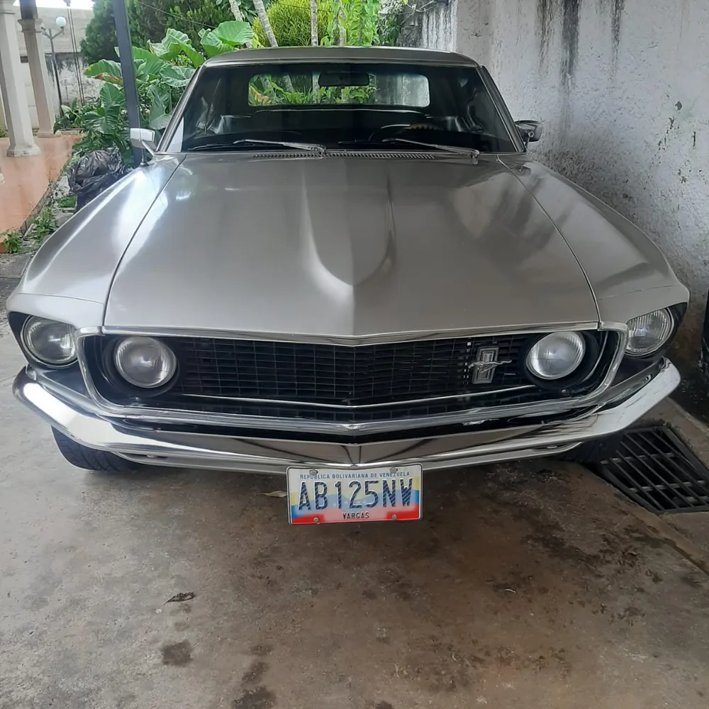 Ford Mustang Hardtop 1969 Plateado Maracay