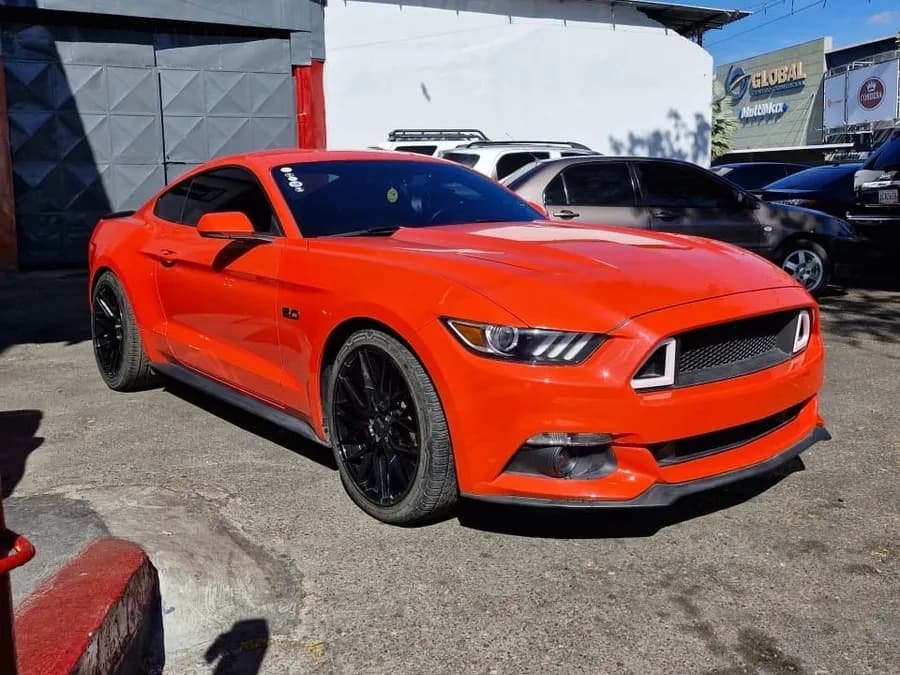 Ford Mustang 2015 Naranja