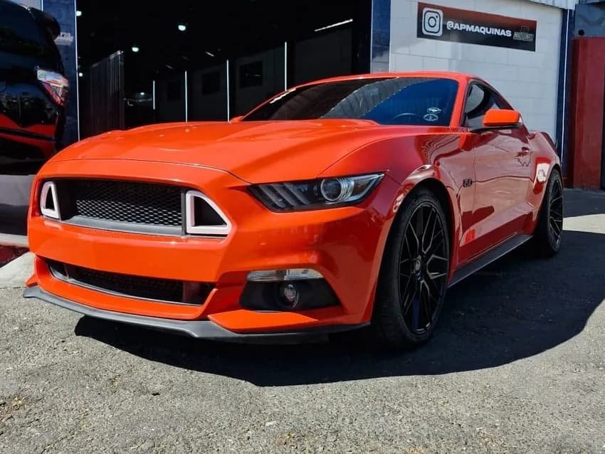Ford Mustang 2015 Naranja