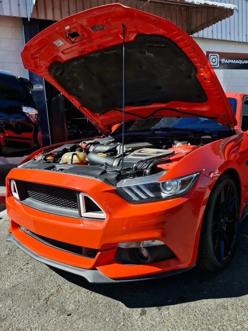 Ford Mustang 2015 Naranja
