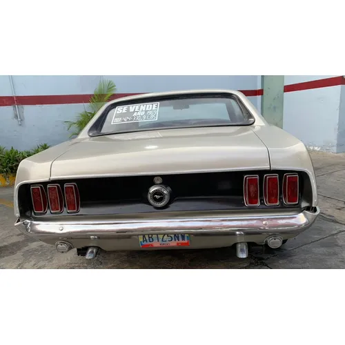Ford Mustang Hardtop 1969 Plateado Maracay