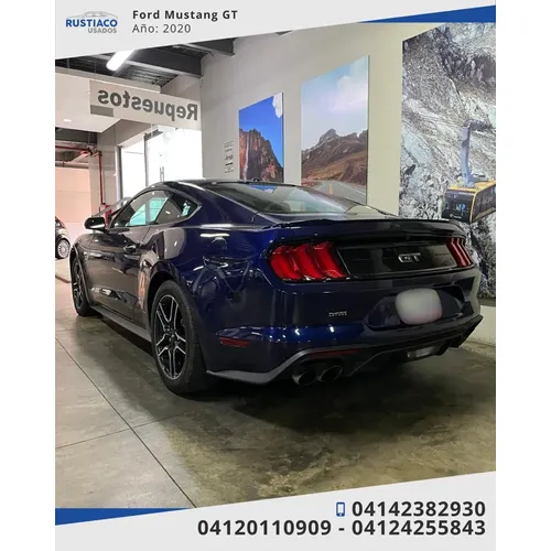 Ford Mustang 2020 Azul Caracas