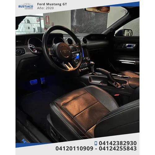Ford Mustang 2020 Azul Caracas