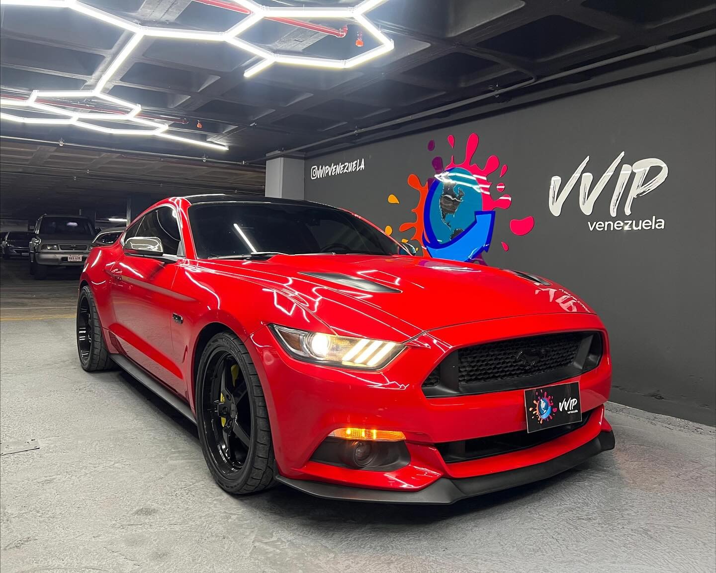 Ford Mustang 2017 Rojo Caracas