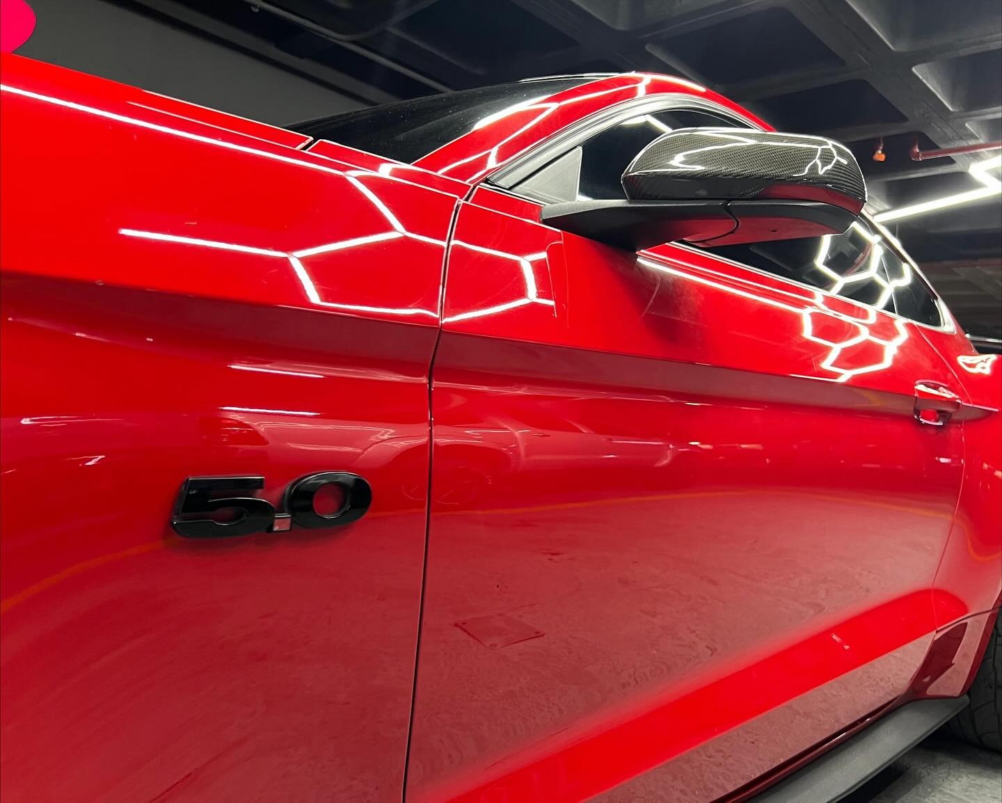 Ford Mustang 2017 Rojo Caracas