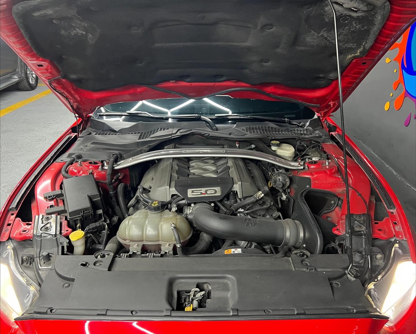 Ford Mustang Coyote V8 5.0 2017 rojo14