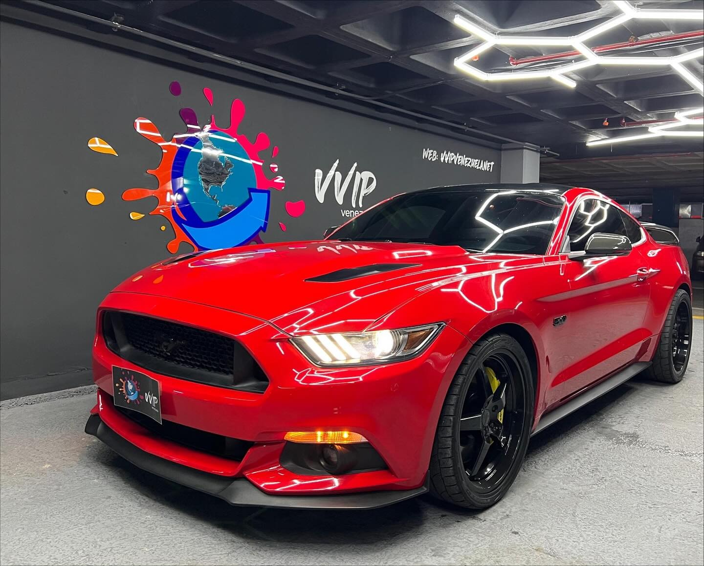 Ford Mustang 2017 Rojo Caracas