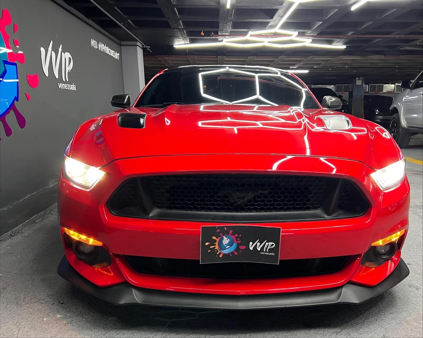 Ford Mustang 2017 Rojo Caracas