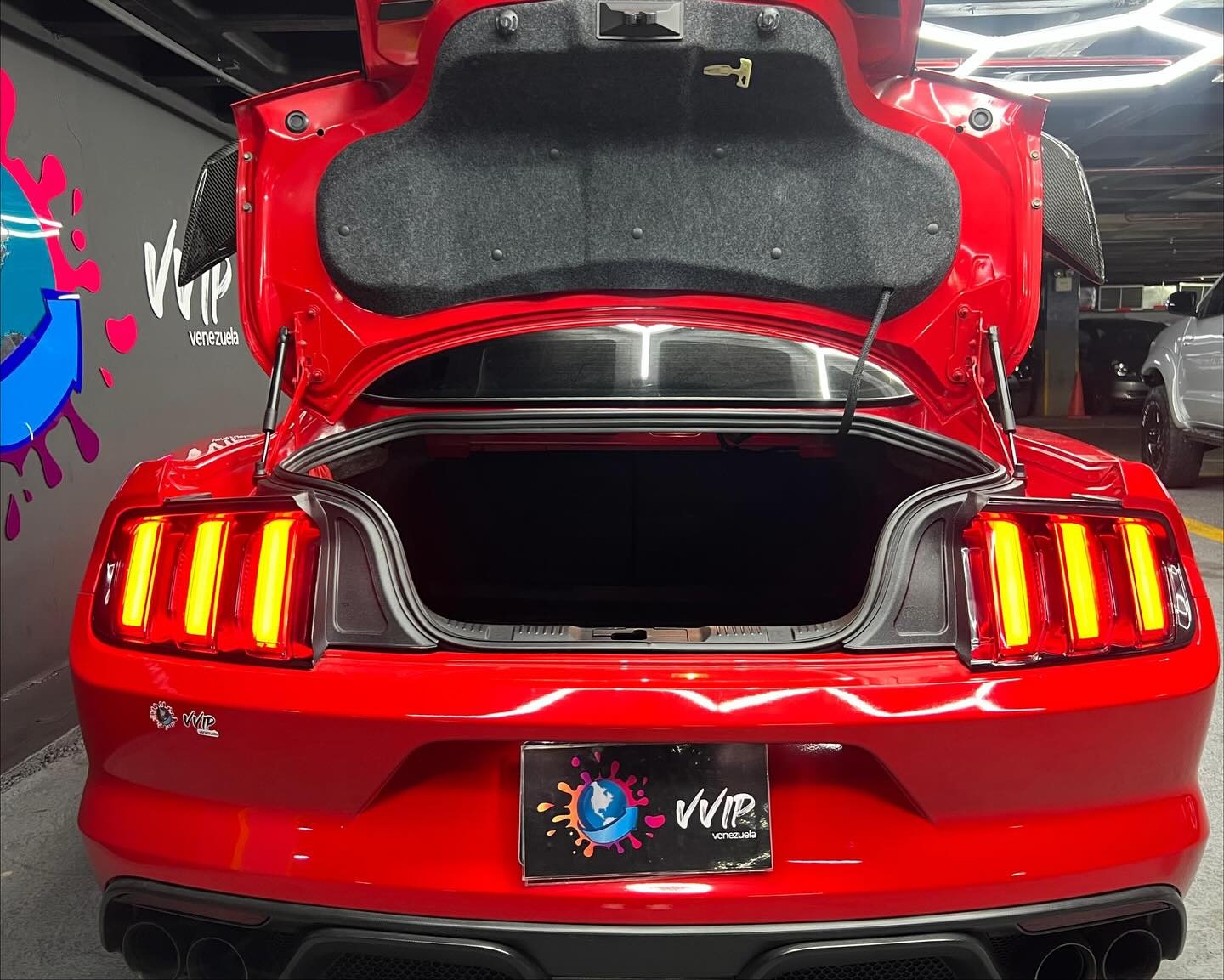 Ford Mustang Coyote V8 5.0 2017 rojo6