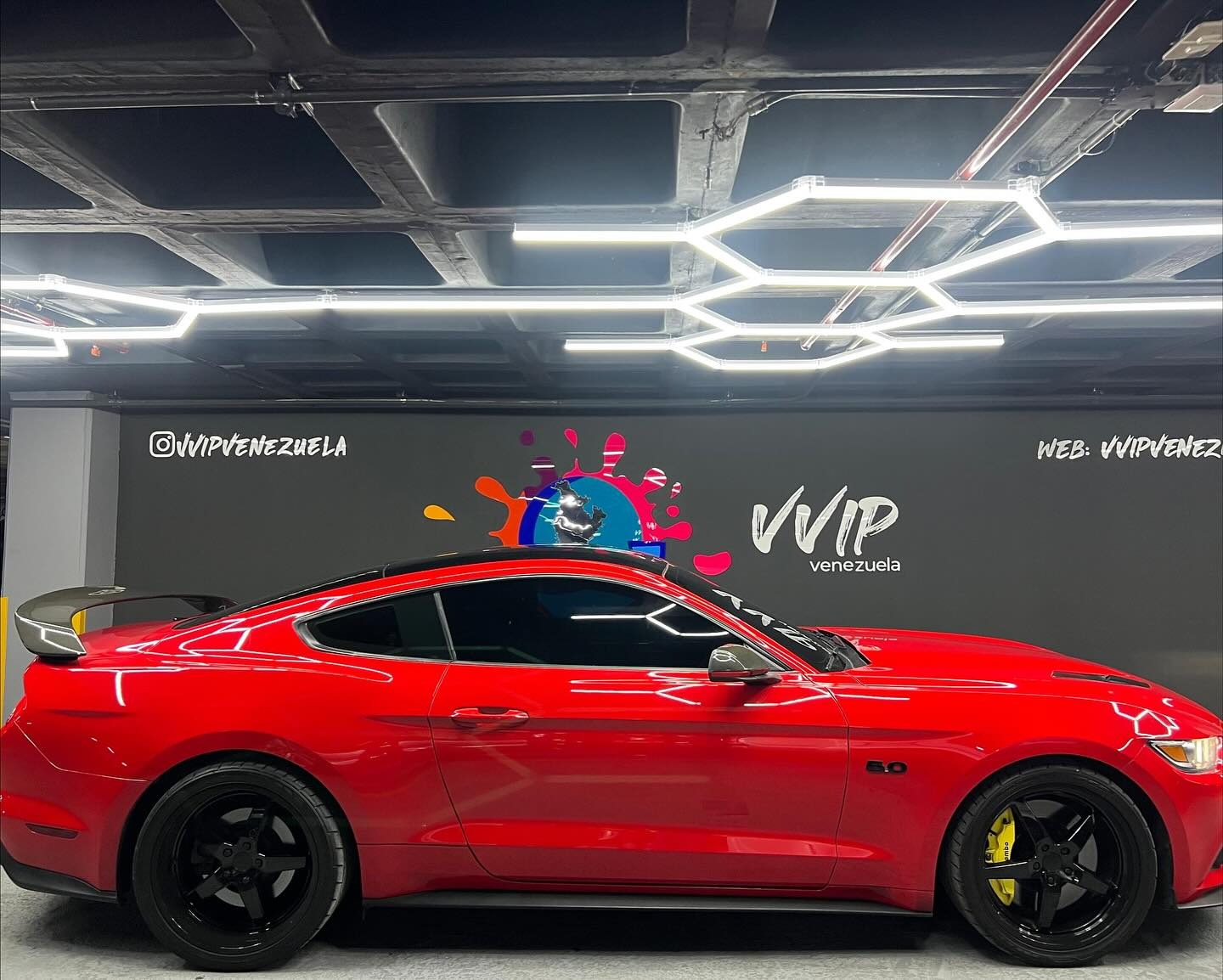 Ford Mustang 2017 Rojo Caracas