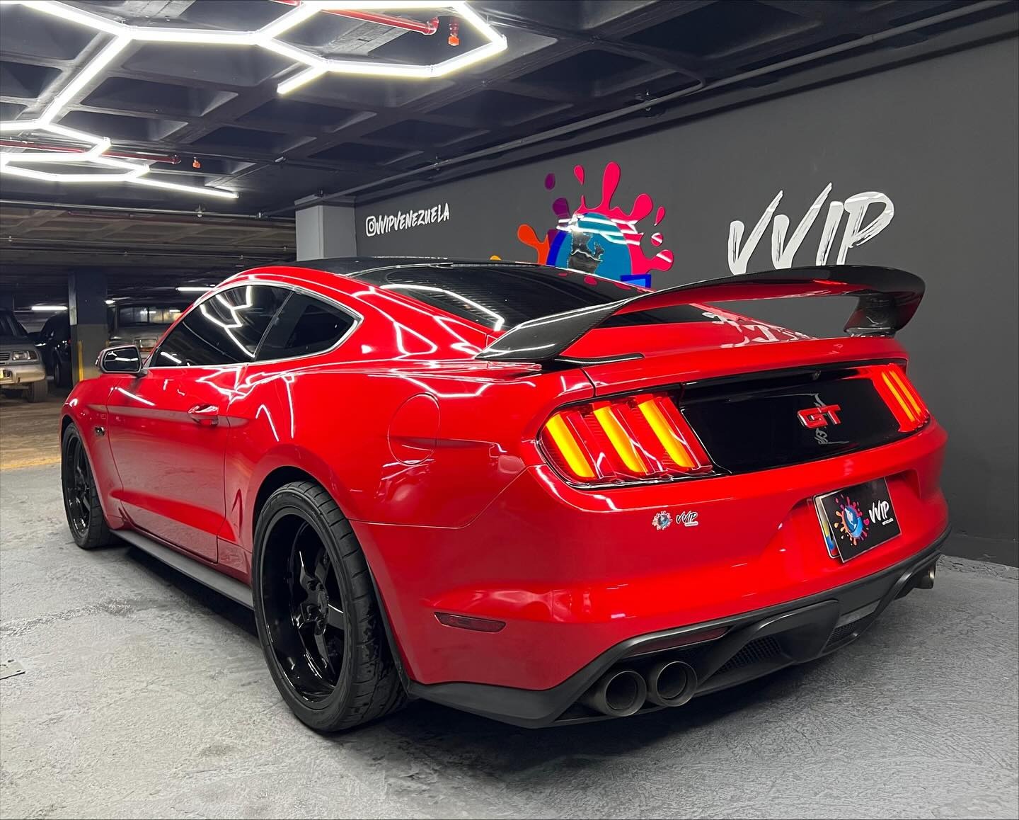 Ford Mustang 2017 Rojo Caracas