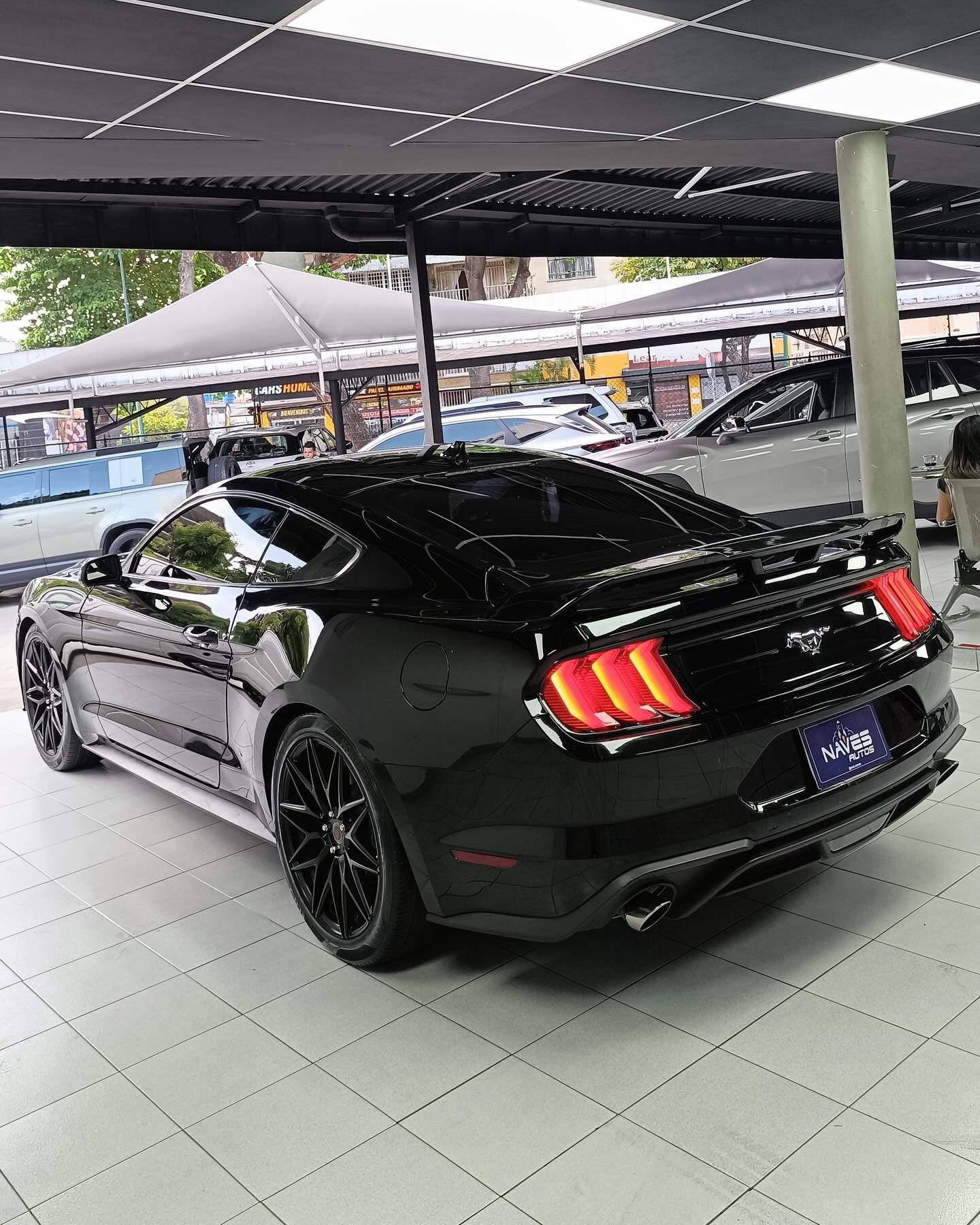 Ford Mustang Ecoboost 2020 Negro