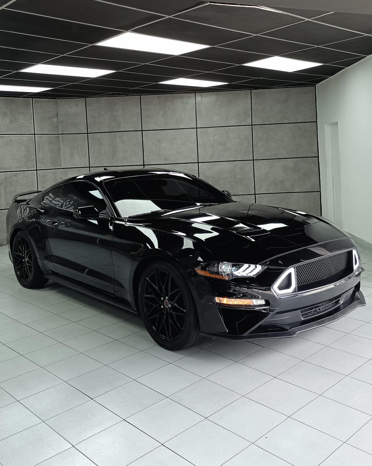 Ford Mustang Ecoboost 2020 Negro