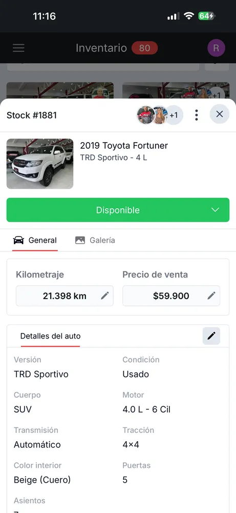 Ford Ranger 2024 Gris Caracas