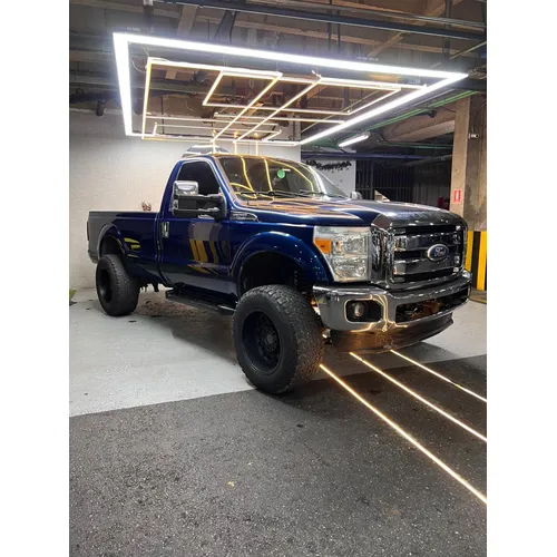 Ford Super Duty 2011 Azul Caracas