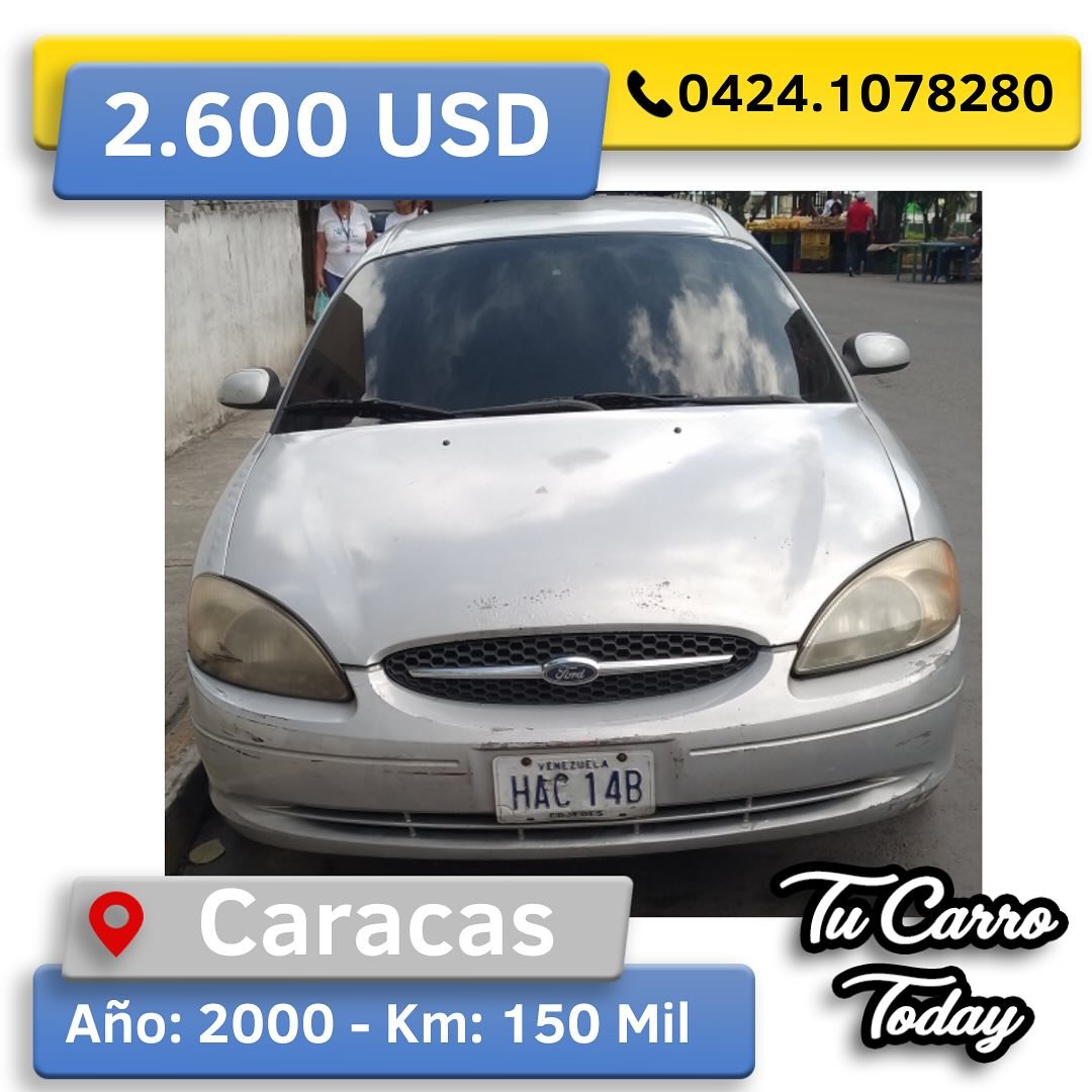 Ford Taurus SEL 2000 Plata