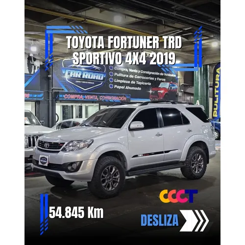 Toyota Fortuner 2019 Plateado Caracas