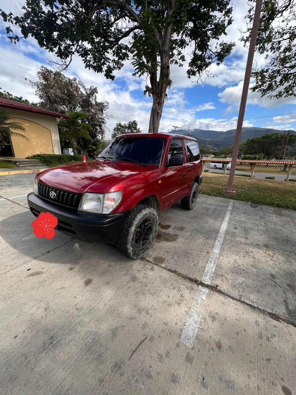 Toyota Land Cruiser Prado Merú 2008 Vinotinto Puerto Cabello