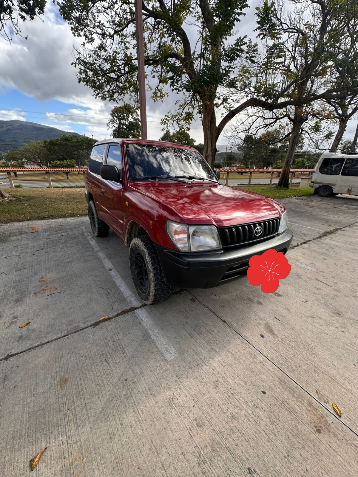 Toyota Land Cruiser Prado Merú 2008 Vinotinto Puerto Cabello