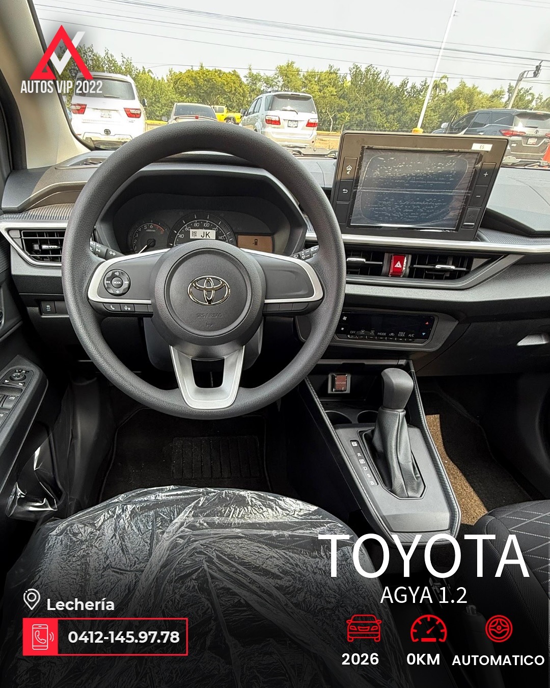 Toyota AGYA 2026 Gris Lechería