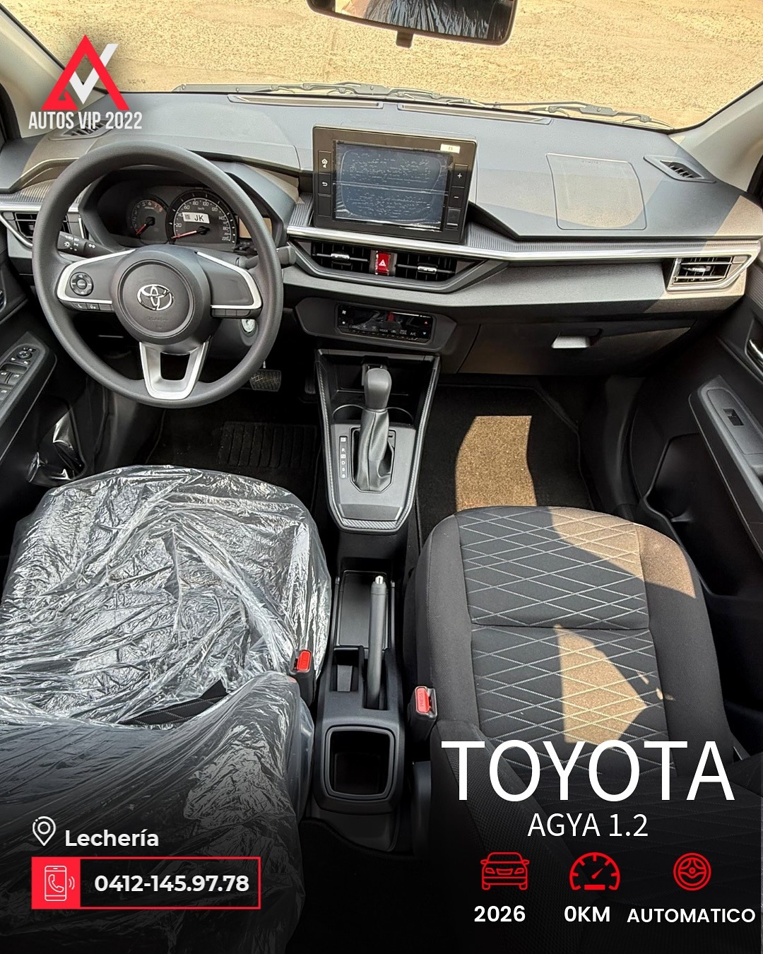 Hatchback Toyota Agya 1.2 2026 gris7