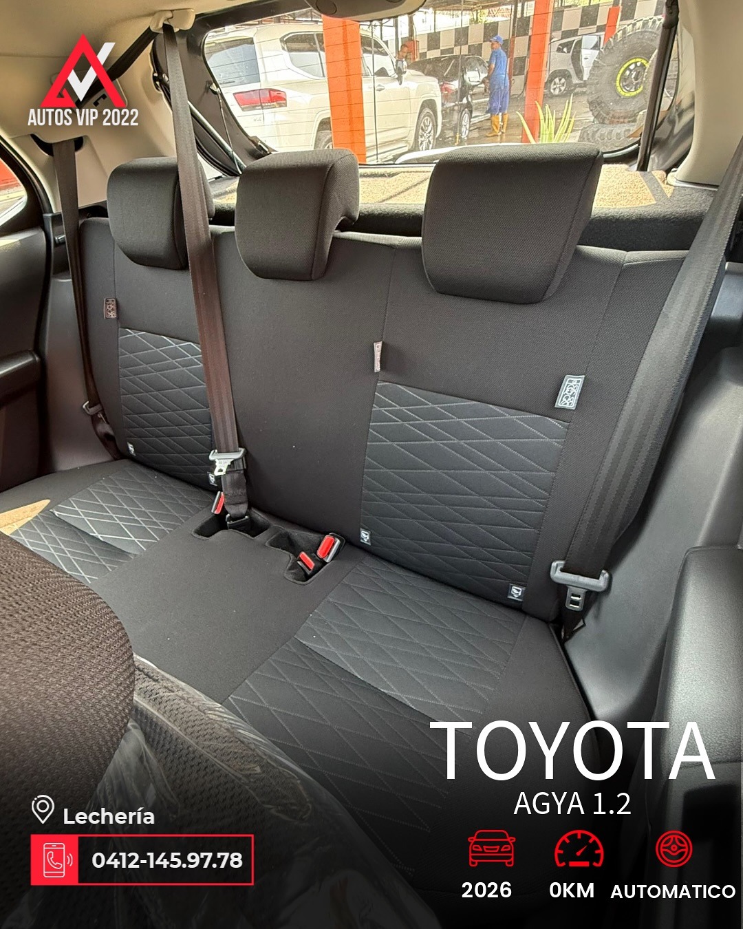 Hatchback Toyota Agya 1.2 2026 gris8