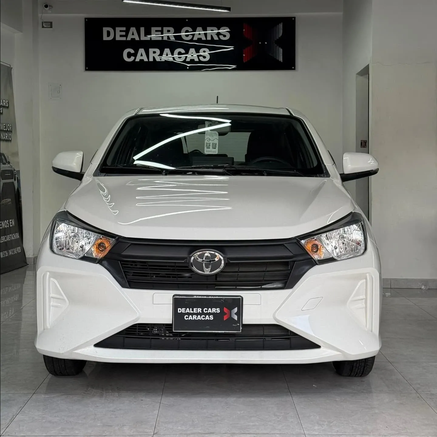 Toyota AGYA 2025 Blanco Caracas