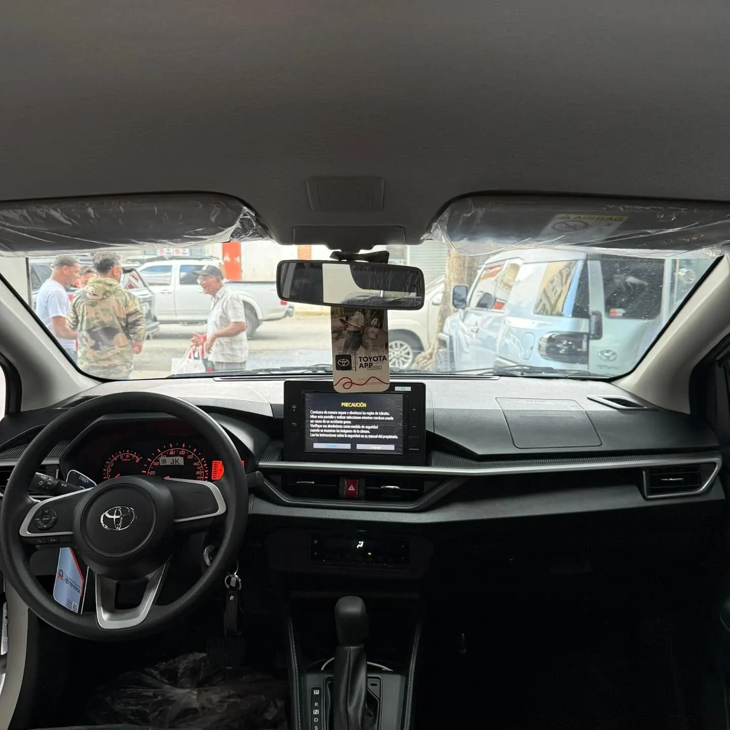 Toyota AGYA 2025 Blanco Caracas