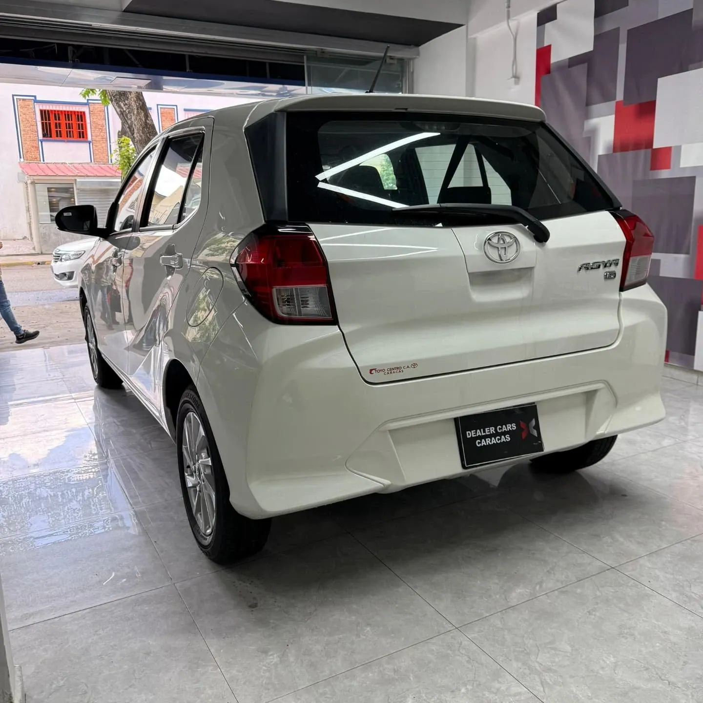 Toyota AGYA 2025 Blanco Caracas