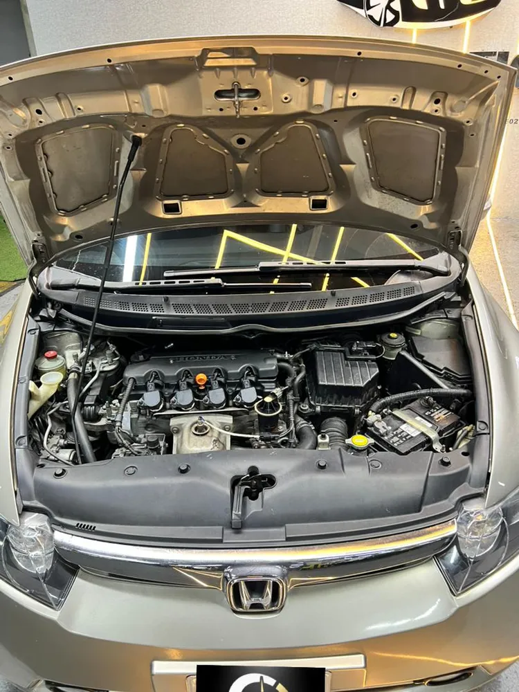 Honda Civic 2007 Plateado Caracas
