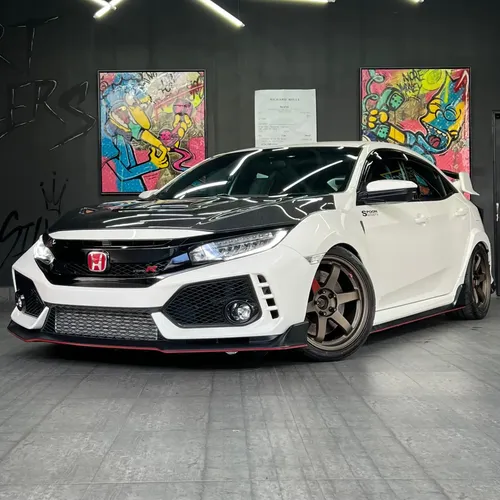 Honda Civic 2017 Blanco Caracas