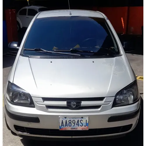 Hyunbdai Getz 2007 Plateado Caracas