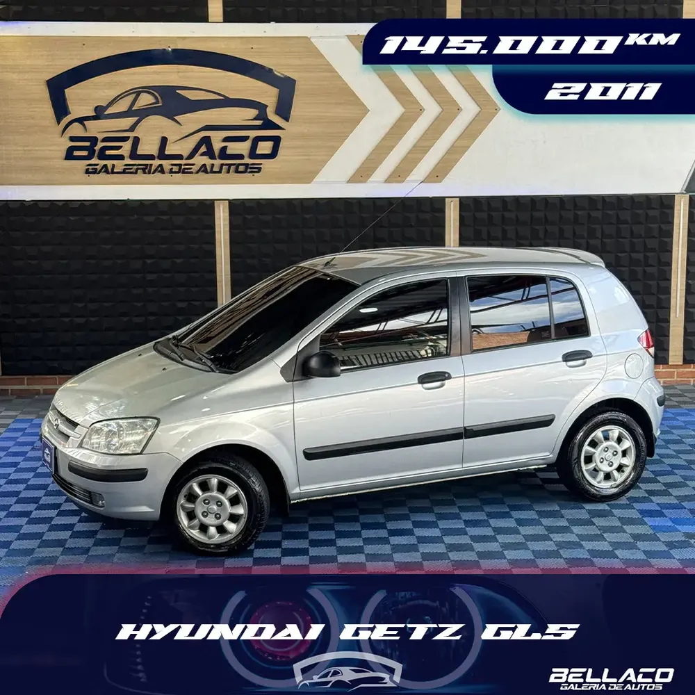 Hyundai Getz 2010 Gris Caracas