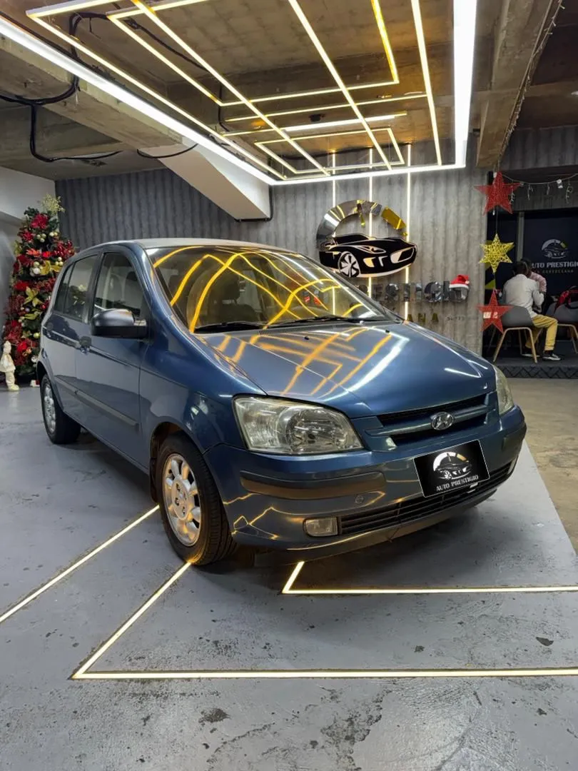Hyundai Getz 1.6 GLS 2011 Azul Caracas