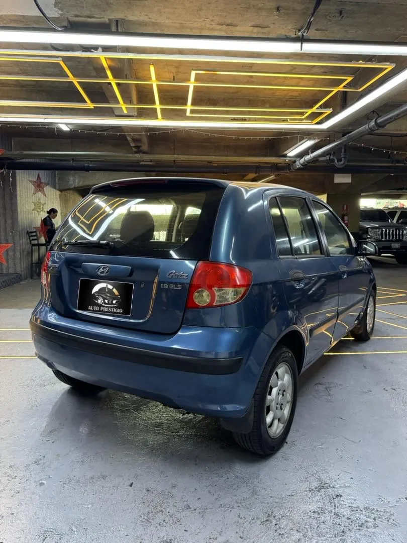 Hyundai Getz 1.6 GLS 2011 Azul Caracas