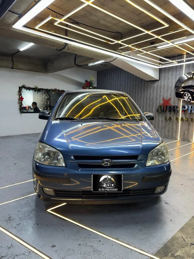Hyundai Getz 1.6 GLS 2011 Azul Caracas