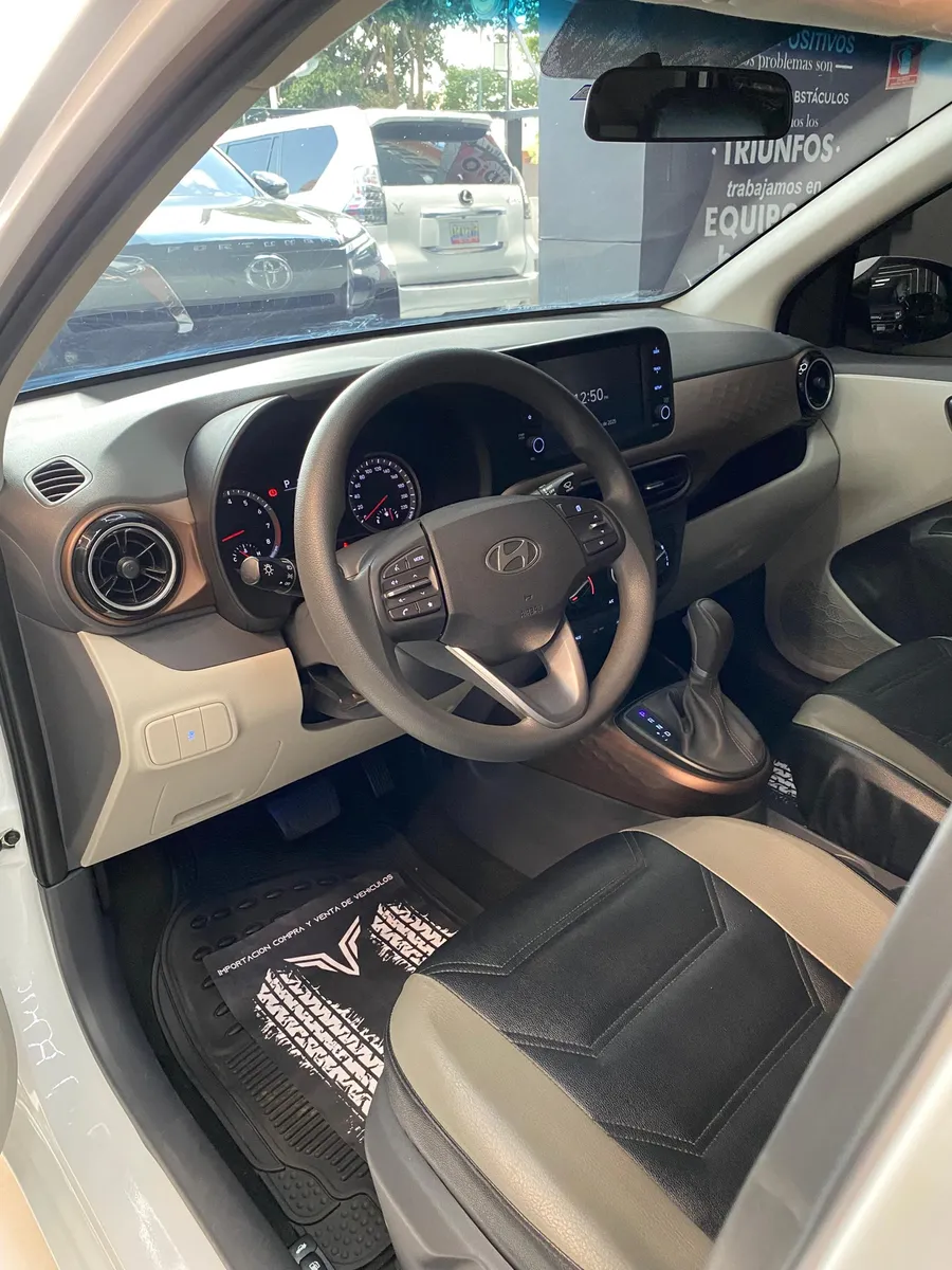 Hyundai Grand I10 Gls 2024 blanco5