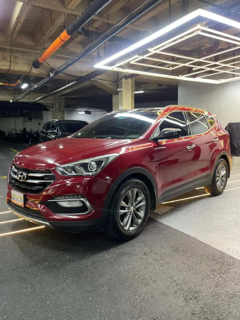 Hyundai Santa Fe 2016 Rojo Caracas