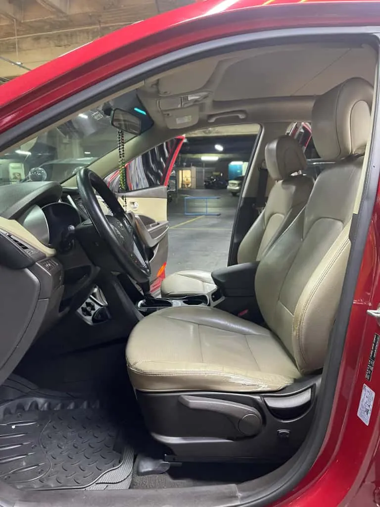 Hyundai Santa Fe 3.3l 4x4 2016 rojo10
