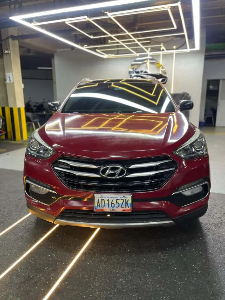 Hyundai Santa Fe 2016 Rojo Caracas