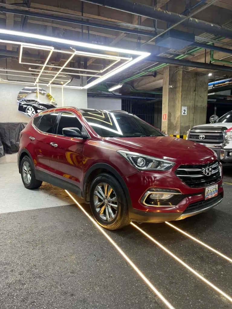 Hyundai Santa Fe 2016 Rojo Caracas