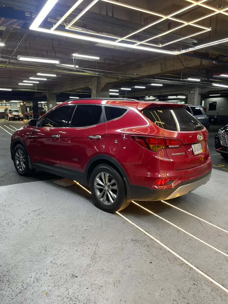 Hyundai Santa Fe 2016 Rojo Caracas