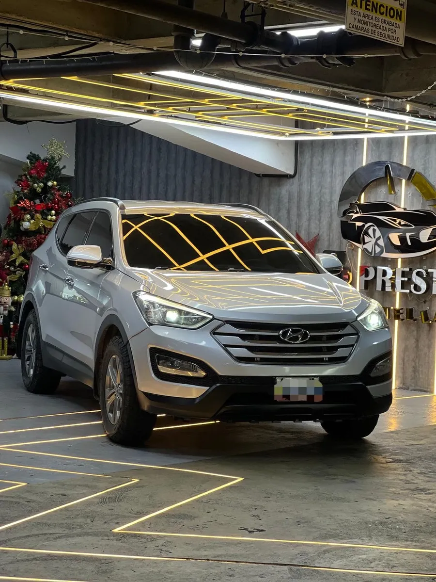 Hyundai Santa Fe 2014 Plateado Caracas
