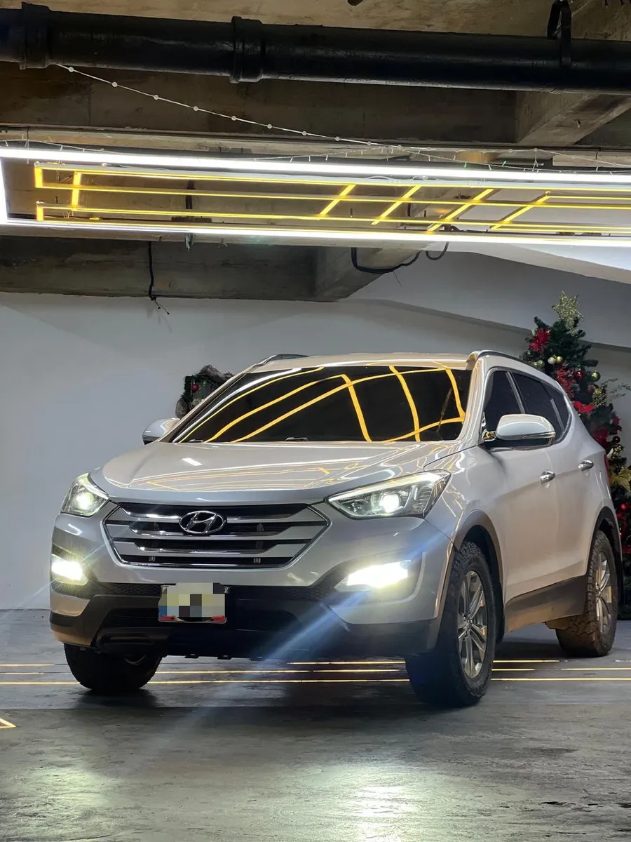 Hyundai Santa Fe 2014 Plateado Caracas