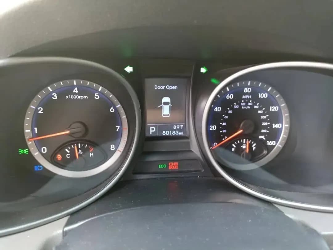 Hyundai Santa Fe Gris Modelo 2016