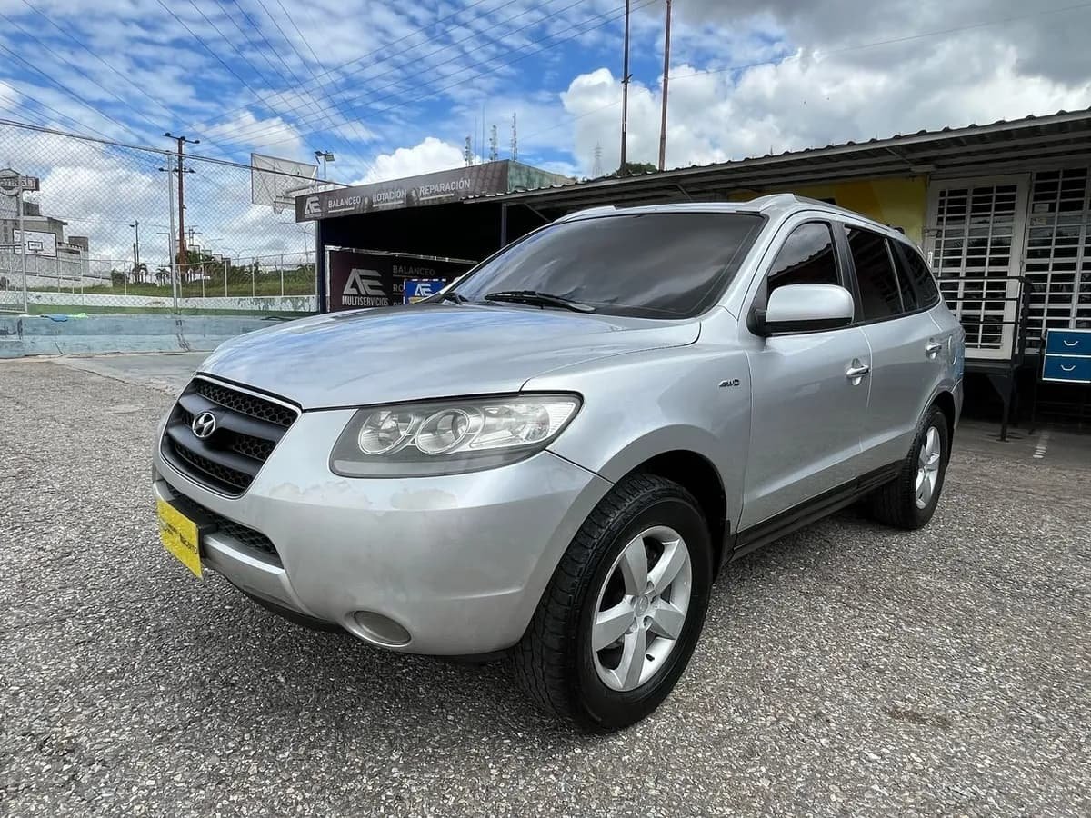Hyundai Santa Fe V6 2008 Plateado